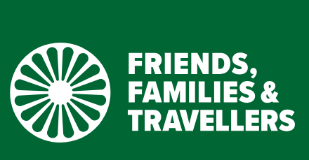 Friends Families and Travellers logo